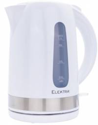 KETTLE ELEKTRA  PLASTIC 1.7L WHITE