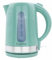 KETTLE ELEKTRA  2200W PLASTIC 1.7L - GREEN