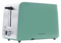 TOASTER ELEKTRA 850W 2 SLICE PLASTIC GREEN