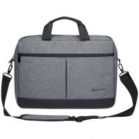BAG LAPTOP SHOULDER AMPLIFY INGWE 15.6 INCH BLACK & CHARCOAL