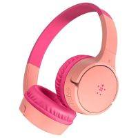 HEADPHONES KIDS BELKIN - SOUNDFORM MINI WIRELESS PINK