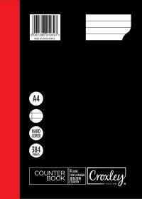 BOOK COUNTER CROXLEY A4 4 QUIRE 394 PG F/M