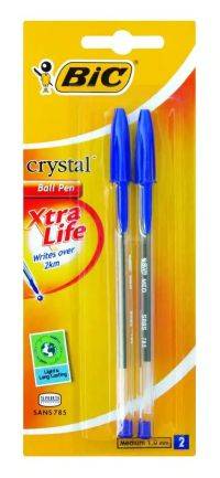 BIC CRYSTAL X LIFE M 2UP BLUE