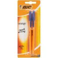 BIC ORANGE FINE BLISTER 2 BLUE