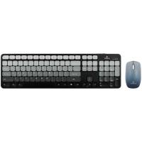 RECHARGEABLE KEYBOARD AND MOUSE COMBO VOLKANO PRISM SERIES BT DUAL MODE - GREY