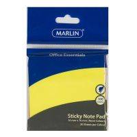 STICKY NOTE PAD MARLIN 76X76 100 SHEETS NEON