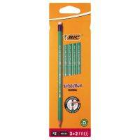PENCIL BIC HB EVOLUTION 3+2 CARDED