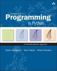 INTRODUCTION TO PROGRAMMING IN PYTHON (H/C)