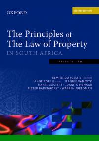 PRINCIPLES OF THE LAW OF PROPERTY IN SA