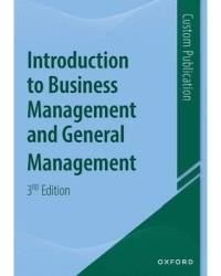 INTRODUCTION TO BUSINESS MANAGEMENT AND GENERAL MANAGEMENT