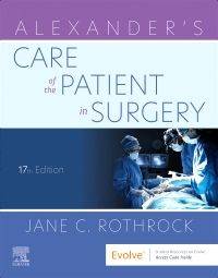 ALEXANDERS CARE OF THE PATIENT IN SURGERY