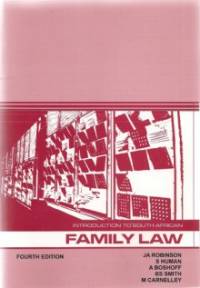 INTRO TO SA FAMILY LAW