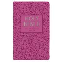 ESV PINK VINES FAUX LEATHER STANDARD BIBLE