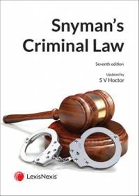 SNYMANS CRIMINAL LAW