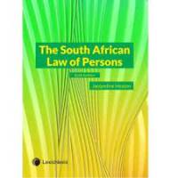 SOUTH AFRICAN LAW OF PERSONS