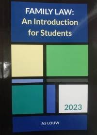 FAMILY LAW AN INTRODUCTION FOR STUDENTS