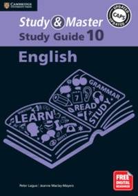 STUDY AND MASTER ENGLISH GR 10 (STUDY GUIDE) (BLENDED)