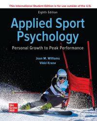 APPLIED SPORT PSYCHOLOGY PERSONAL GROWTH TO PEAK PERFORMANCE (ISE)
