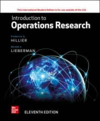 INTRODUCTION TO OPERATIONS RESEARCH
