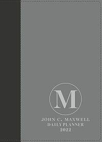 JOHN C MAXWELL DAILY PLANNER 2022  (A5 WITH ZIP GREY)