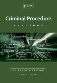CRIMINAL PROCEDURE HANDBOOK