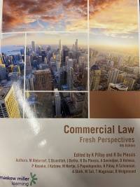 COMMERCIAL LAW FRESH PERSPECTIVES