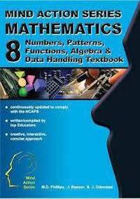 MIND ACTION SERIES MATHEMATICS ALGEBRA NUMBERS PATTERNS GR 8