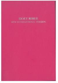 NIV CORE CHURCH BIBLE VINYL CHERISE PINK