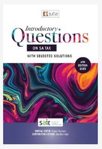 INTRODUCTORY QUESTIONS ON SA TAX 2023