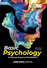 BASIC PSYCHOLOGY FOR HUMAN RESOURCE PRACTITIONERS