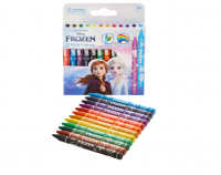 Frozen 12 Wax Crayons Multi