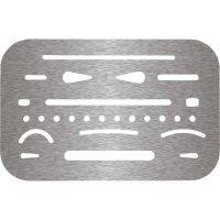 ERASING SHIELD TREFOIL 26 HOLE