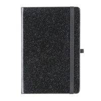 JOURNAL A5 GLITTER JOURNAL BLACK