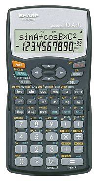 CALCULATOR SHARP SCIENTIFIC 272 FUNCTIONS EL531 BLISTER
