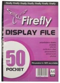 FIREFLY POCKET FILE 50PG A4
