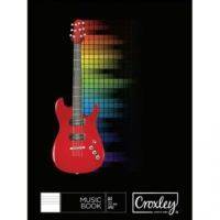 BOOK MUSIC CROXLEY A5L 12 STAVE 32PG