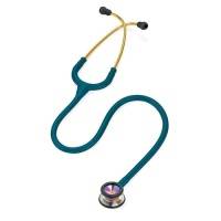 STETHOSCOPE LITTMANN CLASSIC II PAEDIATRIC CARIBBEAN BLUE TUBE RAINBOW FINISH CHESTPIECE