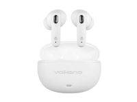 Volkano Pulse Series True Wireless Earphones with Charging Case - White