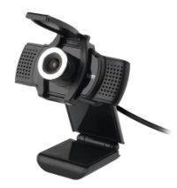 WEBCAM WM100 1080P USB MIC 5P HD BLACK