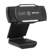 WEBCAM WM200 2K HD MIC AUTO FOCUS BLACK